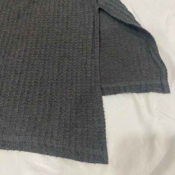 Harmony Balance NWT women’s long sleeve turtleneck gray cardigan size small​​ - Picture 5 of 11